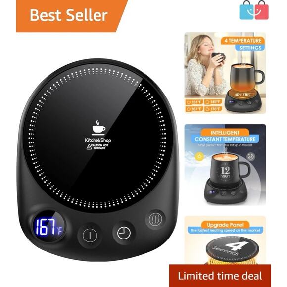 Kitchen Kitchek Shop Tea Cup Coffee Mug Warmer New In Box. - Picture 5 of 10